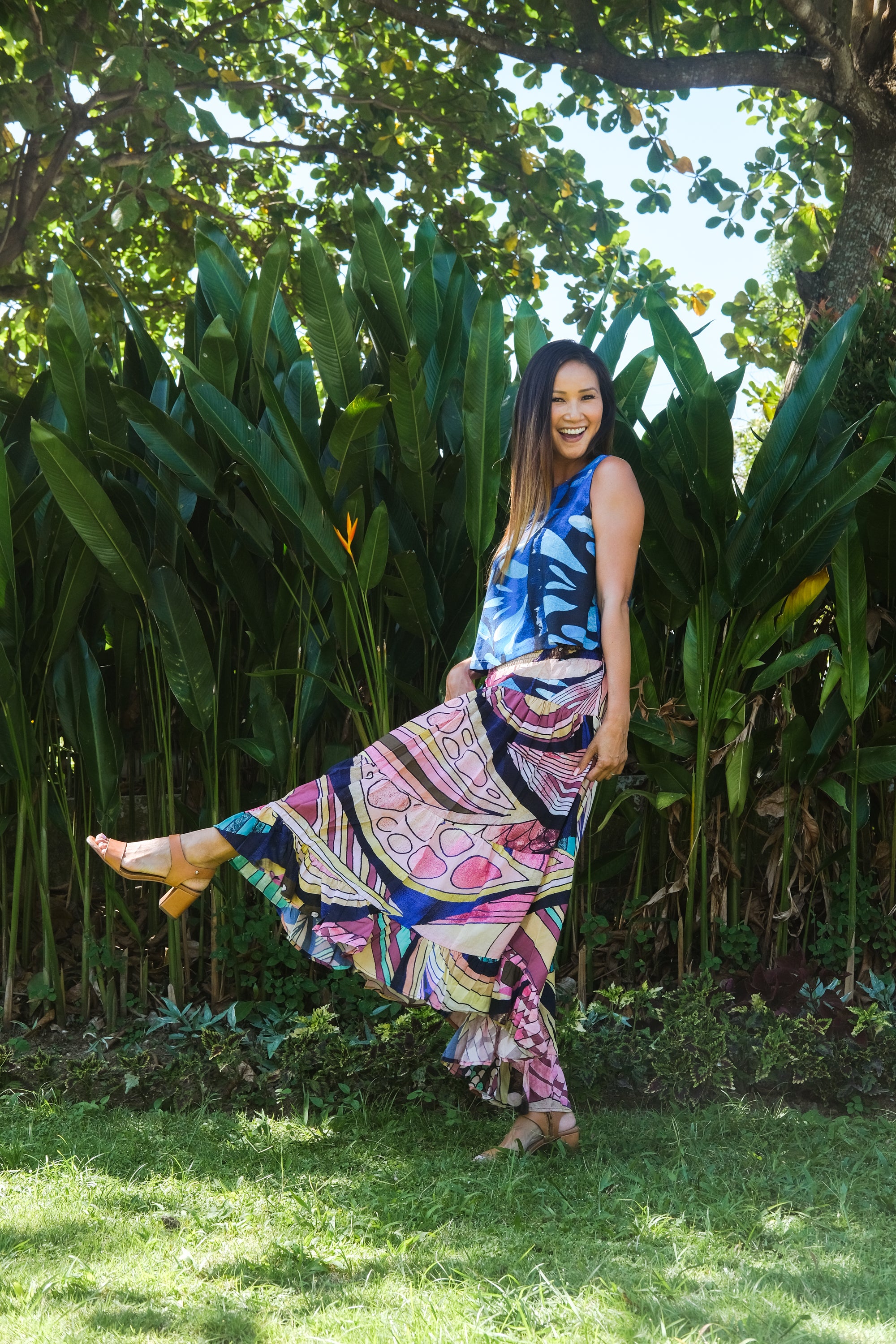 Water Flowy Skirt