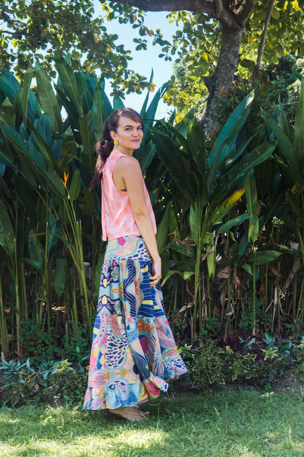 Heart Flowy Skirt