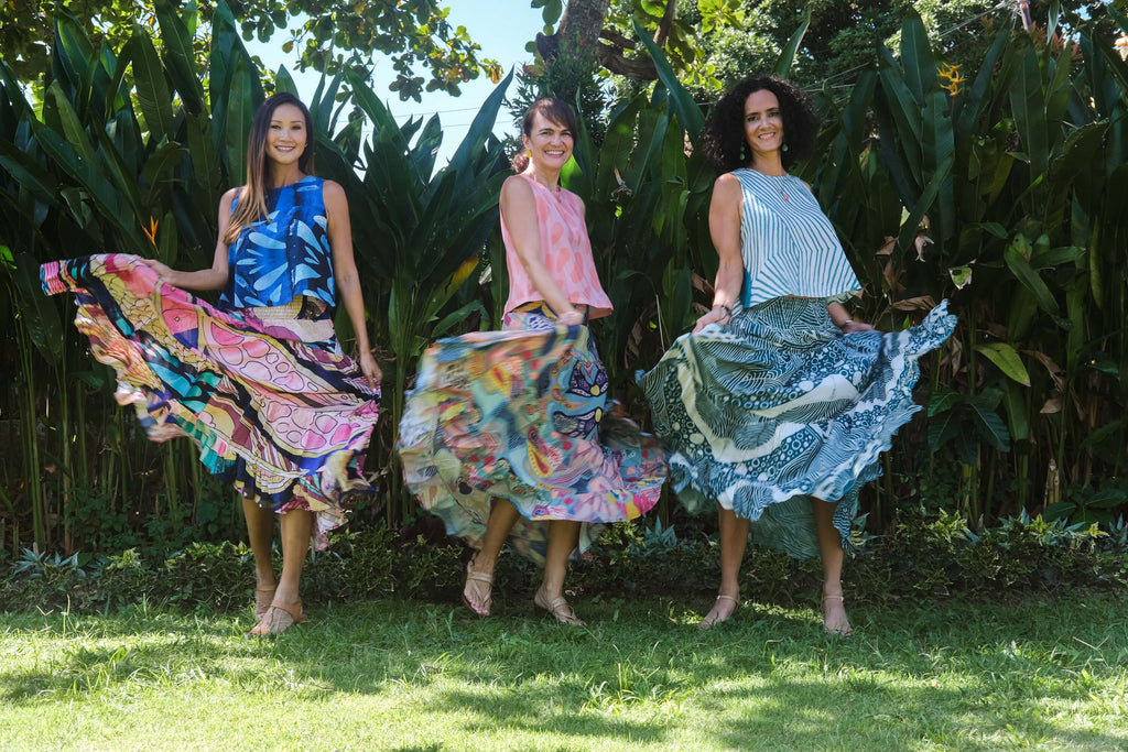 Water Flowy Skirt