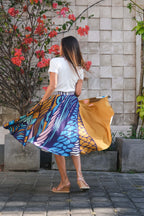 Blue Eye Curated Skirt