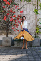 Blue Eye Curated Skirt