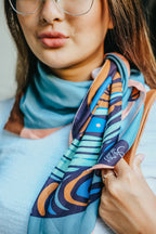Blue Eye Scarf