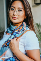 Blue Eye Scarf
