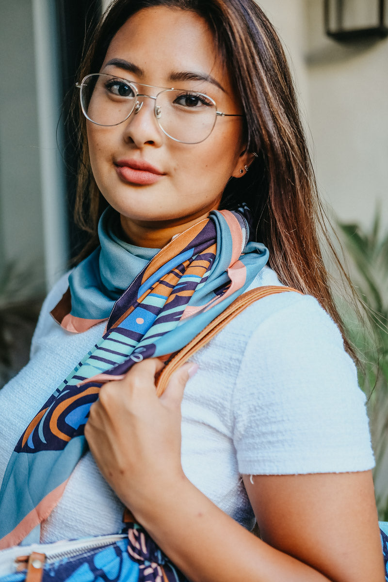 Blue Eye Scarf